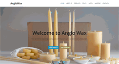Desktop Screenshot of anglowax.com